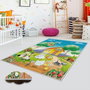 Conceptum Alfombra de Pasillo Eexfab852 Multicolor 100 x 200 cm
